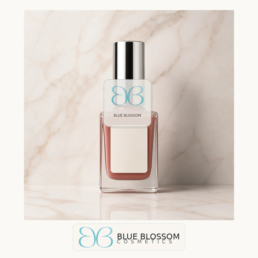 GlassPetal Gel Polish — Porcelain Bloom